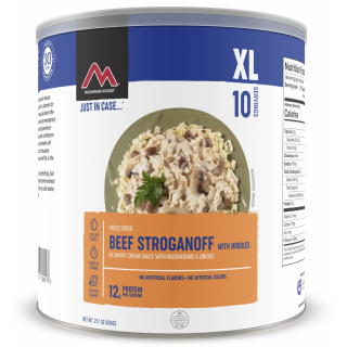 MOUNTAIN HOUSE беф Строганов Beef Stroganoff в упаковке #10 MOUNTAIN HOUSE беф Строганов Beef Stroganoff в упаковке #10