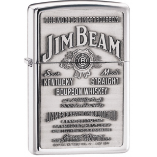 ZIPPO зажигалка Jim Beam pewter emblem ZIPPO зажигалка Jim Beam pewter emblem