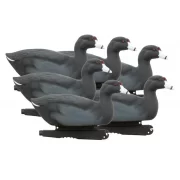 GHG DECOY SYSTEMS чучела лысухи Hunter series over size coot decoys 6 шт.