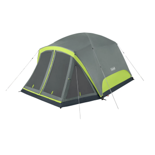 COLEMAN Палатка 6-person Skydome tent with screen room rock grey COLEMAN Палатка 6-person Skydome tent with screen room rock grey