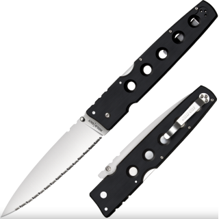 COLD STEEL Складной нож HOLD OUT 6" BLADE FULL SERRATED EDGE BLK S35VN COLD STEEL Складной нож HOLD OUT 6" BLADE FULL SERRATED EDGE BLK S35VN