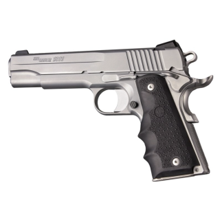 HOGUE Резиновые накладки Rubber grips with finger grooves для пистолета 1911 Government model HOGUE Резиновые накладки Rubber grips with finger grooves для пистолета 1911 Government model