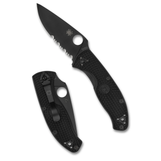 SPYDERCO Складной нож Tenacious lightweight, combination edge, black oxide SPYDERCO Складной нож Tenacious lightweight, combination edge, black oxide