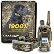 DOGTRA Электроошейник с пультом для тренировки собак 1900X camouflage 1-dog unit