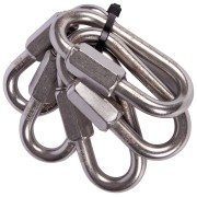 CAMP Комплект карабинов Oval Quick Link Stainless 8 mm 