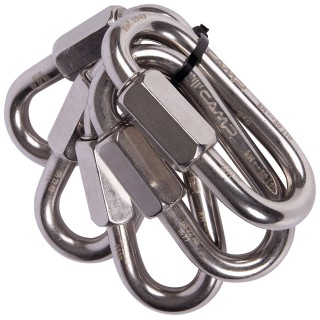CAMP Комплект карабинов Oval Quick Link Stainless 10 mm CAMP Комплект карабинов Oval Quick Link Stainless 10 mm