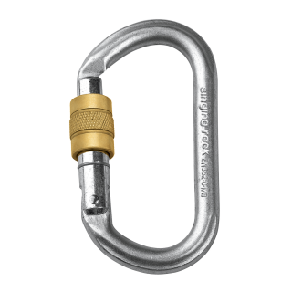 SINGING ROCK Карабин Oval Steel Connector / Screw SINGING ROCK Карабин Oval Steel Connector / Screw