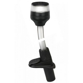 HELLA MARINE Навигационный фонарь 2 NM NaviLED 360 All Round White Plug-in Pole Navigation Lamp - Black Base HELLA MARINE Навигационный фонарь 2 NM NaviLED 360 All Round White Plug-in Pole Navigation Lamp - Black Base