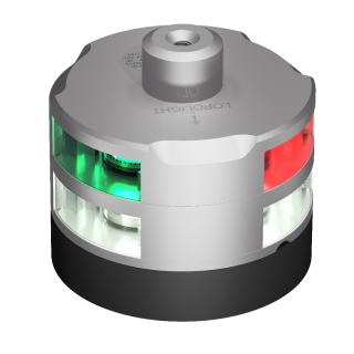 LOPOLIGHT Навигационный огонь Tri-anchor, Windex mount+light, Silver LOPOLIGHT Навигационный огонь Tri-anchor, Windex mount+light, Silver