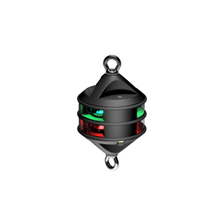 LOPOLIGHT Ходовой огонь 3nm 360° Red/Green, hoist, silver Аnodized LOPOLIGHT Ходовой огонь 3nm 360° Red/Green, hoist, silver Аnodized