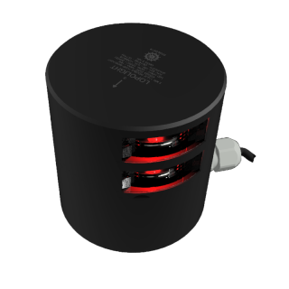 LOPOLIGHT Навигационный огонь 3nm dbl port, black Аnodized LOPOLIGHT Навигационный огонь 3nm dbl port, black Аnodized