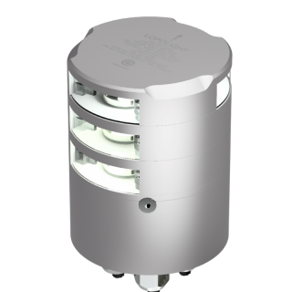 LOPOLIGHT Навигационный огонь 3nm dbl Stern+3nm 360° white, silver Аnodized LOPOLIGHT Навигационный огонь 3nm dbl Stern+3nm 360° white, silver Аnodized