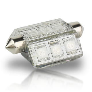 LUNASEA LIGHTING Лампочка Pointed Festoon 9 LED Navigation Light Bulb LUNASEA LIGHTING Лампочка Pointed Festoon 9 LED Navigation Light Bulb