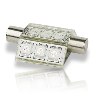 LUNASEA LIGHTING Лампочка Barrel Festoon 9 LED Navigation Light Bulb LUNASEA LIGHTING Лампочка Barrel Festoon 9 LED Navigation Light Bulb