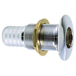 PERKO Сквозной фитинг Thru-Hull Fitting for Hose - Chrome PERKO Сквозной фитинг Thru-Hull Fitting for Hose - Chrome