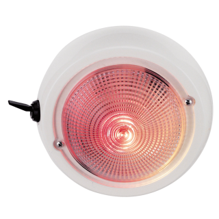PERKO Купольный светильник Dome Light with Red & White Bulbs PERKO Купольный светильник Dome Light with Red & White Bulbs