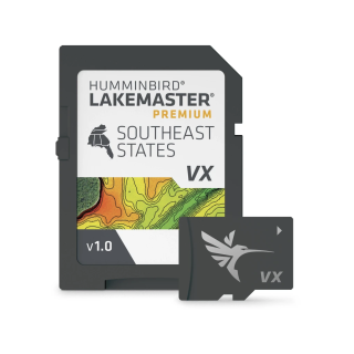 HUMMINBIRD Картография LakeMaster® Premium — Southeast States V1 HUMMINBIRD Картография LakeMaster® Premium — Southeast States V1