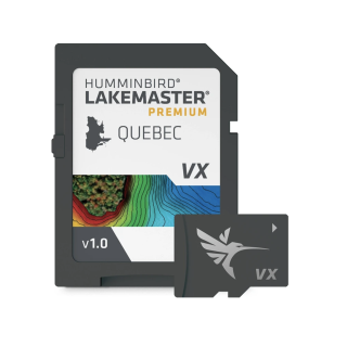 HUMMINBIRD Картография LakeMaster® Premium — Quebec V1 HUMMINBIRD Картография LakeMaster® Premium — Quebec V1