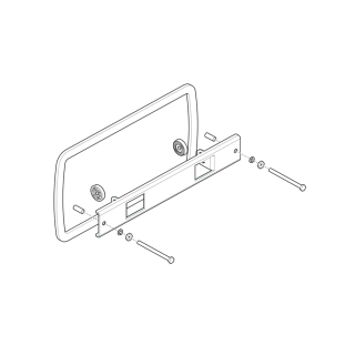 HUMMINBIRD Монтажный комплект In-Dash Mounting Kit — HELIX 7 HUMMINBIRD Монтажный комплект In-Dash Mounting Kit — HELIX 7