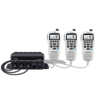 ICOM Радиостанция M510BB 21 Black Box VHF with Command Mic & 3 Command Mic Ports ICOM Радиостанция M510BB 21 Black Box VHF with Command Mic & 3 Command Mic Ports