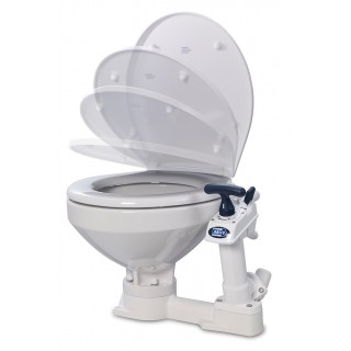 JABSCO Механический судовой унитаз Manual Marine Toilet - Regular Bowl with Soft Close Lid JABSCO Механический судовой унитаз Manual Marine Toilet - Regular Bowl with Soft Close Lid