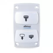 ALBIN PUMP MARINE Выключатель для электрического туалета Control Silent Electric Toilet Rocker Switch