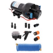 JABSCO Комплект для мойки палубы HotShot HD5 Heavy Duty Washdown Pump Kit with 25' HoseCoil — 5GPM — 70PSI