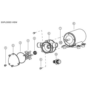 JABSCO Балластный насос Ballast Pump JABSCO Балластный насос Ballast Pump
