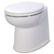 JABSCO Судовой электрический туалет Deluxe Flush 17" Fresh Water Electric Toilet with Soft Close Lid