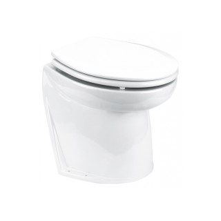 JABSCO Судовой электрический туалет Deluxe Flush 17" Angled Back Raw Water Electric Marine Toilet JABSCO Судовой электрический туалет Deluxe Flush 17" Angled Back Raw Water Electric Marine Toilet