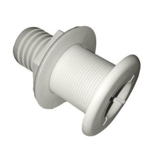JOHNSON PUMP Сквозной фитинг Thru-Hulls 1 1/2" White JOHNSON PUMP Сквозной фитинг Thru-Hulls 1 1/2" White