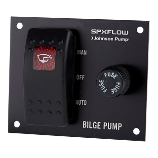 JOHNSON PUMP Панельный переключатель 3 Way Bilge Control — 12V JOHNSON PUMP Панельный переключатель 3 Way Bilge Control — 12V