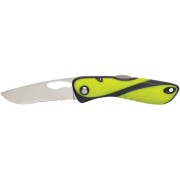 WICHARD MARINE Яхтенный нож Offshore Knife — Single Serrated Blade — Fluo