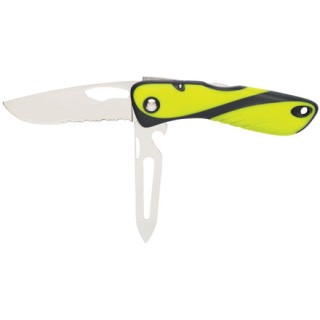 WICHARD MARINE Яхтенный мультитул Offshore Knife — Serrated Blade — Shackler / Spike — Fluo WICHARD MARINE Яхтенный мультитул Offshore Knife — Serrated Blade — Shackler / Spike — Fluo