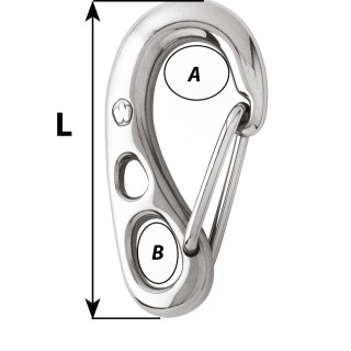 WICHARD MARINE Карабин HR Safety Snap Hook WICHARD MARINE Карабин HR Safety Snap Hook