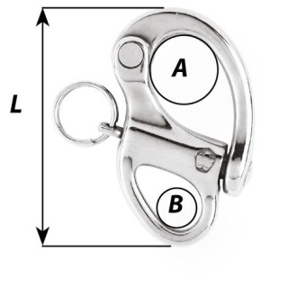WICHARD MARINE Откидная скоба Snap Shackle with Fixed Eye WICHARD MARINE Откидная скоба Snap Shackle with Fixed Eye