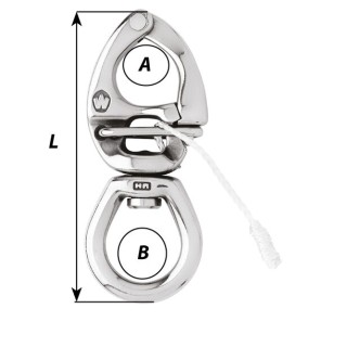WICHARD MARINE Откидная скоба HR Quick Release Snap Shackle with Large Bail WICHARD MARINE Откидная скоба HR Quick Release Snap Shackle with Large Bail