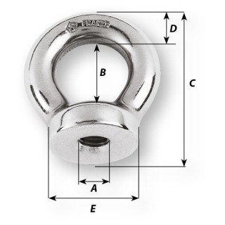 WICHARD MARINE Рым-гайка Eye Nut — 8 mm Diameter WICHARD MARINE Рым-гайка Eye Nut — 8 mm Diameter