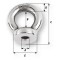 WICHARD MARINE Рым-гайка Eye Nut — 8 mm Diameter WICHARD MARINE Рым-гайка Eye Nut — 8 mm Diameter