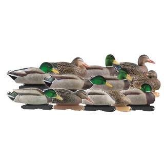 GHG DECOY SYSTEMS Комплект чучел Pro-Grade Mallard Flocked Head Decoys - Harvester Pack GHG DECOY SYSTEMS Комплект чучел Pro-Grade Mallard Flocked Head Decoys - Harvester Pack