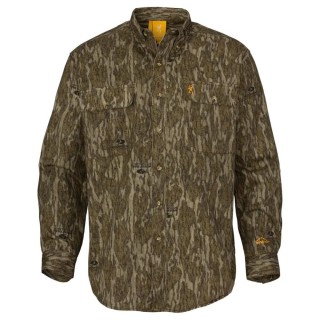 BROWNING Рубашка Wasatch–CB Shirt — Mossy Oak Bottomland BROWNING Рубашка Wasatch–CB Shirt — Mossy Oak Bottomland
