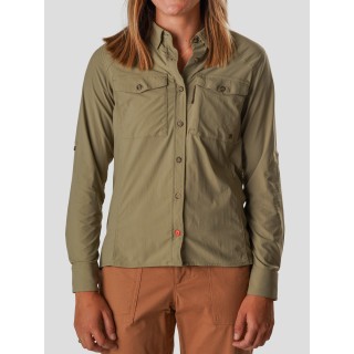 DUCK CAMP Рубашка Women's Lightweight Hunting Shirt Long Sleeve DUCK CAMP Рубашка Women's Lightweight Hunting Shirt Long Sleeve