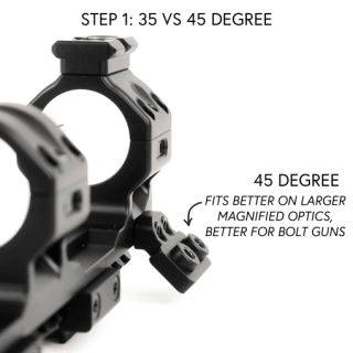 AREA 419 Смещенное крепление MATCH Offset Optic Mount Kits AREA 419 Смещенное крепление MATCH Offset Optic Mount Kits