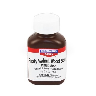 BIRCHWOOD CASEY Состав для морения дерева Rusty Walnut Wood Stain Bottle — 90 ml BIRCHWOOD CASEY Состав для морения дерева Rusty Walnut Wood Stain Bottle — 90 ml