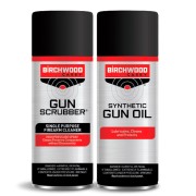 BIRCHWOOD CASEY Набор Gun Scrubber® & Synthetic Gun Oil Aerosol Combo Pack
