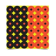 BIRCHWOOD CASEY Мишень Shoot•N•C® Black & Orange Targets — 1" 
