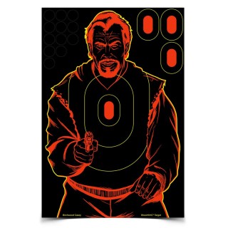 BIRCHWOOD CASEY Мишень Shoot•N•C® 12 x 18" Bad Guy Target BIRCHWOOD CASEY Мишень Shoot•N•C® 12 x 18" Bad Guy Target