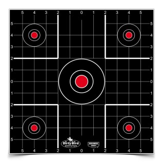 BIRCHWOOD CASEY Мишень Dirty Bird® Sight-In Target — 12" BIRCHWOOD CASEY Мишень Dirty Bird® Sight-In Target — 12"