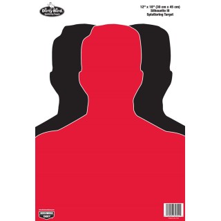 BIRCHWOOD CASEY Мишень Dirty Bird® 12 x 18" Silhouette III Target BIRCHWOOD CASEY Мишень Dirty Bird® 12 x 18" Silhouette III Target