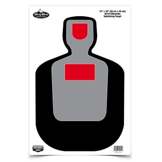 BIRCHWOOD CASEY Мишень Dirty Bird® 12 x 18" BC-19 Silhouette Targets BIRCHWOOD CASEY Мишень Dirty Bird® 12 x 18" BC-19 Silhouette Targets